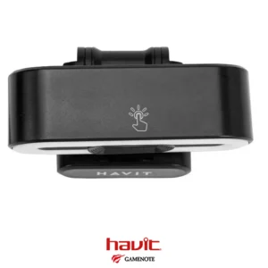 Webcam Havit HV-HN24G Pro 2K with Auto Focus, LED Light, and Microphone - Image 4