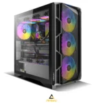 CASE ANTEC AX1000 ARGB LITE Black 4 FAN ARGB