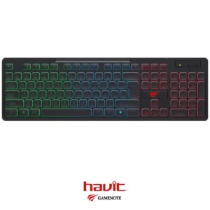 HAVIT HV-KB275L GAMING Keyboard  RGB Backlit, 105 Keys