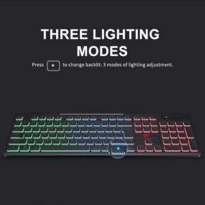 HAVIT HV-KB275L GAMING Keyboard  RGB Backlit, 105 Keys - Image 5