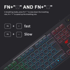 HAVIT HV-KB275L GAMING Keyboard  RGB Backlit, 105 Keys - Image 7