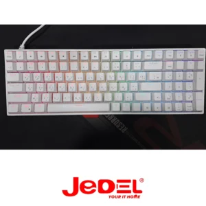 JEDEL KL160 RED/BLUE SWITCH MECHANICAL KEYBOARD - Image 2