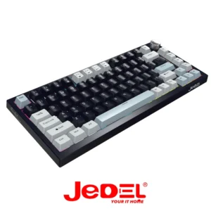 JEDEL KL81 MECHANICAL KEYBOARD  82 Keys Wired Gasket  with software RED SWITCH - Image 2