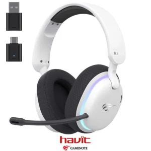 Havit Fuxi -H7 Five-Mode Gaming Headphones WHITE