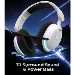 Havit Fuxi -H7 Five-Mode Gaming Headphones WHITE - Image 8