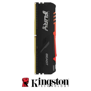 RAM Kingston FURY Beast RGB 8GB 3200MT/s DDR4 CL16 KF432C16BBA/8 - Image 3