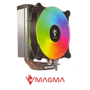 CPU AIR COOLER MAGMA ARGB MA421A 4X HEAT PIPES - Image 2