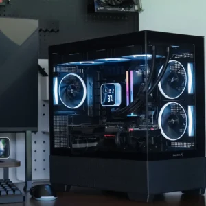 CASE DEEPCOOL CG380 3F BLACK 3X FANS MICRO-ATX - Image 2