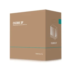 CASE DEEPCOOL CG380 3F BLACK 3X FANS MICRO-ATX - Image 5