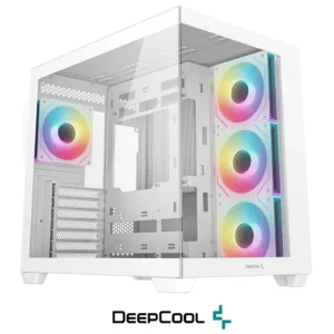 CASE DEEPCOOL CG530 WHITE 4X FANS ARGB - Image 2
