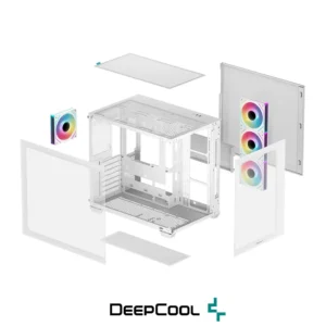 CASE DEEPCOOL CG530 WHITE 4X FANS ARGB - Image 13