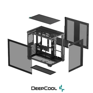 CASE DEEPCOOL CG530 BLACK 4X FANS ARGB - Image 14