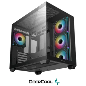 CASE DEEPCOOL CG530 BLACK 4X FANS ARGB - Image 4