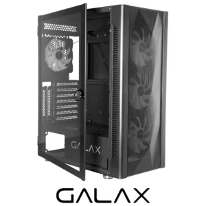 CASE GALAX REVOLUTION 6 4X FANS BLACK - Image 5