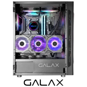 CASE GALAX REVOLUTION 6 4X FANS BLACK - Image 3