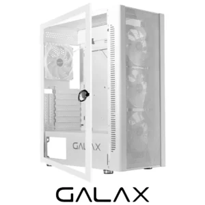 CASE GALAX REVOLUTION 6 4X FANS WHITE - Image 5