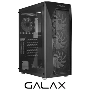 CASE GALAX REVOLUTION 5 4X FANS BLACK - Image 3