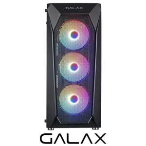 CASE GALAX REVOLUTION 5 4X FANS BLACK - Image 6