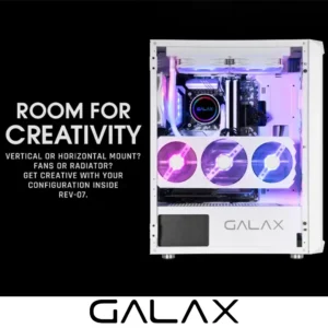 CASE GALAX REVOLUTION 7 4X FANS WHITE - Image 3