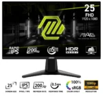 MSI MAG 255F E20 FHD 25" 200Hz 0.5ms RAPID IPS