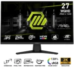 MSI MAG 274QF X24 (WQHD) 2K 27" 240Hz 0.5ms RAPID IPS