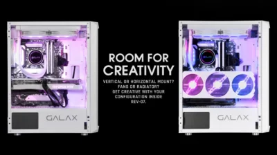 CASE GALAX REVOLUTION 7 4X FANS WHITE - Image 7