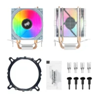 CPU AIR COOLER Aigo ICE200 PRO 3PIN PWM Silent Rgb Fan - Image 2