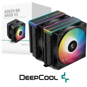 AIR COOLER DEEPCOOL AG620 ARGB V2 BLACK