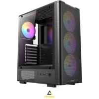 CASE ANTEC VX310 4 FANS ARGB ATX Mid Tower Black High Airflow Mesh - Image 2