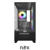 CASE NOX RAVEN 3x Fans ARGB BLACK - Image 2