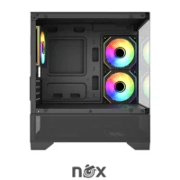 CASE NOX RAVEN 3x Fans ARGB BLACK - Image 3