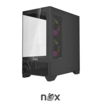 CASE NOX RAVEN 3x Fans ARGB BLACK - Image 5