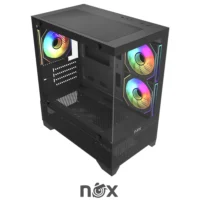 CASE NOX RAVEN 3x Fans ARGB BLACK - Image 6