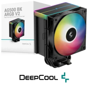 AIR COOLER DEEPCOOL AG500 ARGB V2 BLACK