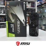 GTX 1660 TI 6GB GDDR6 AORUS GIGABYTE 3 FAN USED WITH BOX