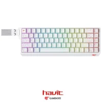 HAVIT KB922L Mechanical Keyboard RGB Backlit, Red SWITCH, 68 Keys