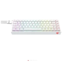 HAVIT KB922L Mechanical Keyboard RGB Backlit, Red SWITCH, 68 Keys - Image 3