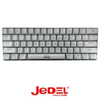JEDEL KL61 MECHANICAL KEYBOARD RED/BLUE SWITCH - Image 3