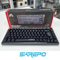 SAREPO MJ-82 MECHANICAL KEYBOARD RED/BLUE SWITCH WIRELESS - Image 3