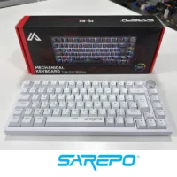 SAREPO MJ-82 MECHANICAL KEYBOARD RED/BLUE SWITCH WIRELESS - Image 2