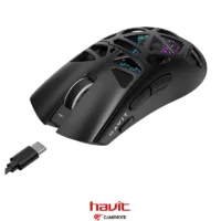 HAVIT MS1042WB Tri-mode Wireless Mouse RGB Rechargeable - Image 2