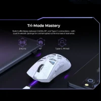 HAVIT MS1043WB Tri-mode Wireless Mouse RGB Rechargeable - Image 5