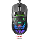 HAVIT MS1044WB Wireless, Tri-Mode, Rechargeable BLACK