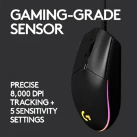 MOUSE LOGITECH G102 Lightsync ORIGINAL BLACK - Image 5