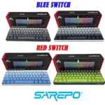 SAREPO MJ-61S MECHANICAL KEYBOARD RED/BLUE SWITCH