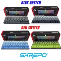 SAREPO MJ-61S MECHANICAL KEYBOARD RED/BLUE SWITCH