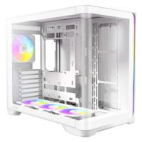 CASE ANTEC C5 CURVE DUAL CHAMBER ARGB 4 FANS WHITE - Image 10