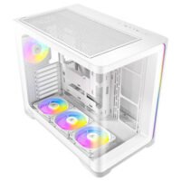 CASE ANTEC C5 CURVE DUAL CHAMBER ARGB 4 FANS WHITE - Image 14