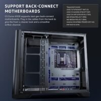 CASE ANTEC C5 CURVE DUAL CHAMBER ARGB 4 FANS BLACK - Image 19