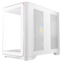 CASE ANTEC C5 CURVE DUAL CHAMBER ARGB 4 FANS WHITE - Image 3